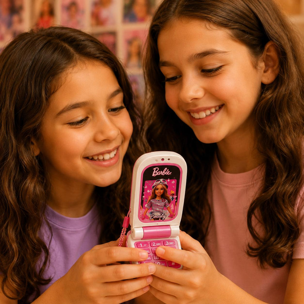 Barbie Flip Phone