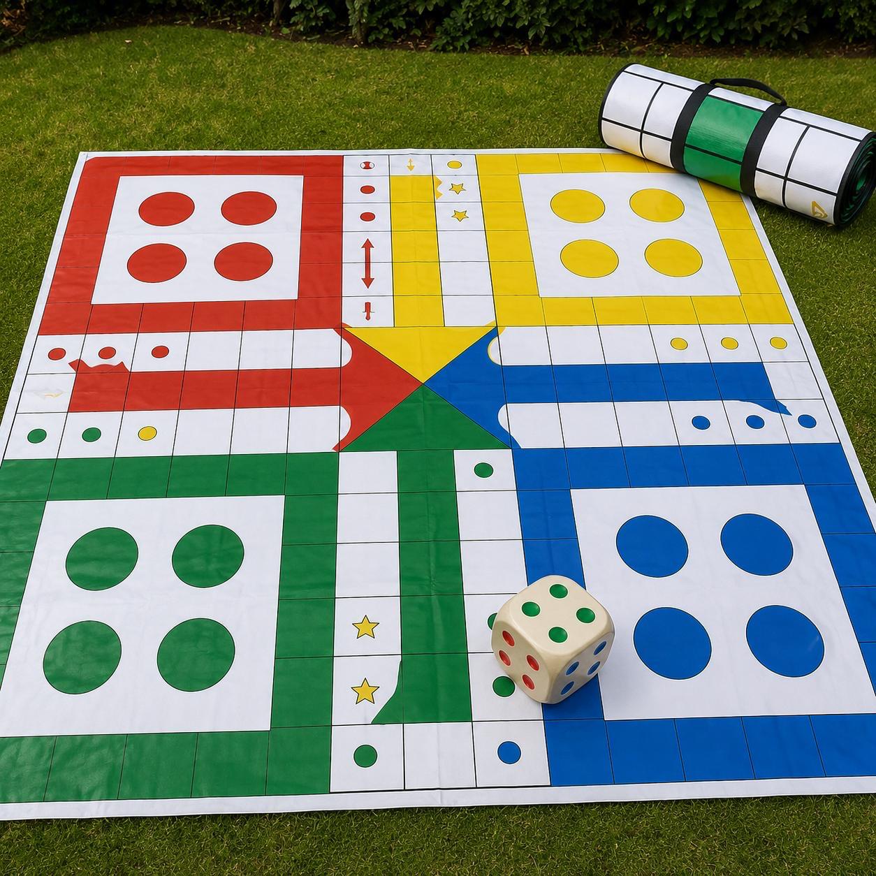 Giant Human - Sized Ludo Mat