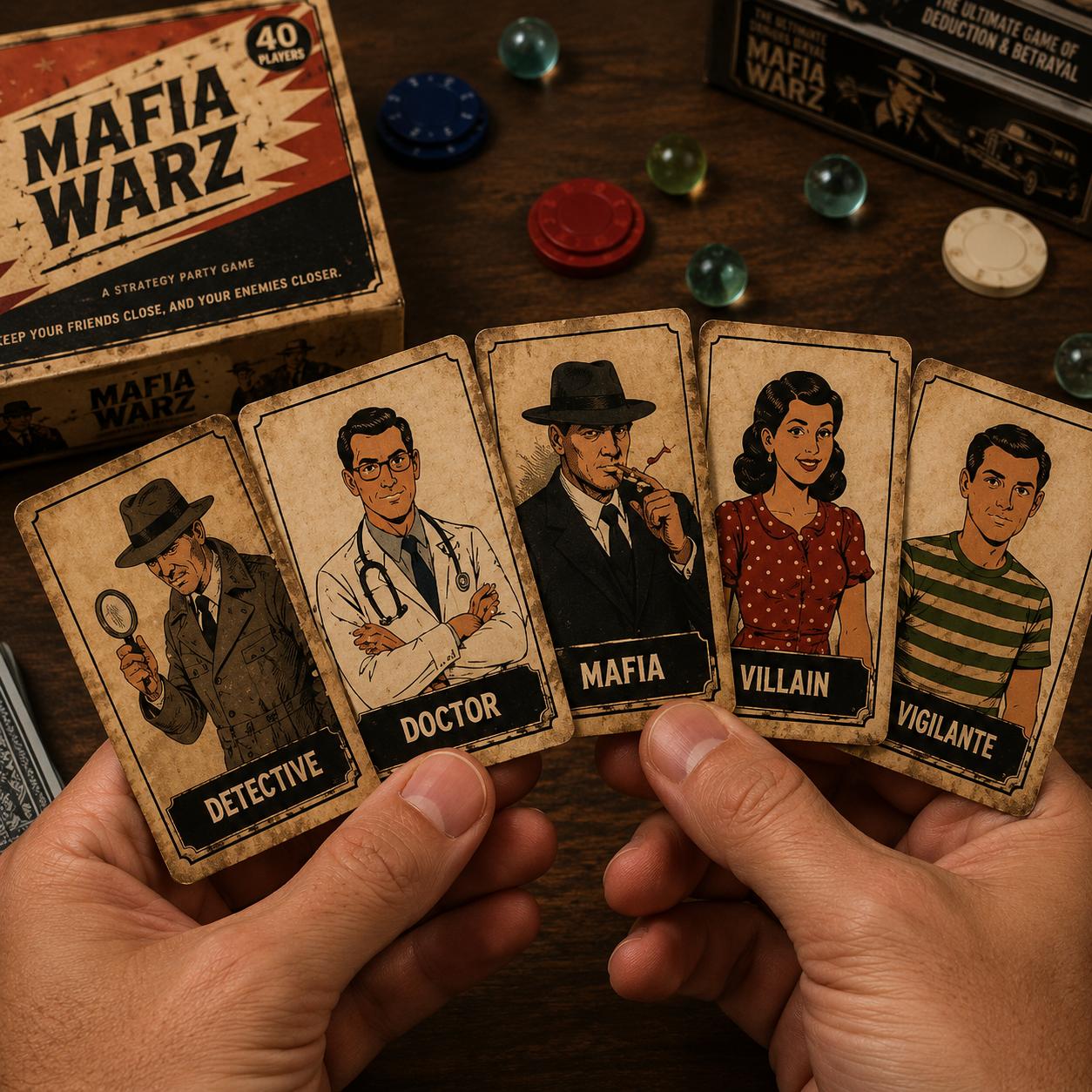 Mafia War Cards