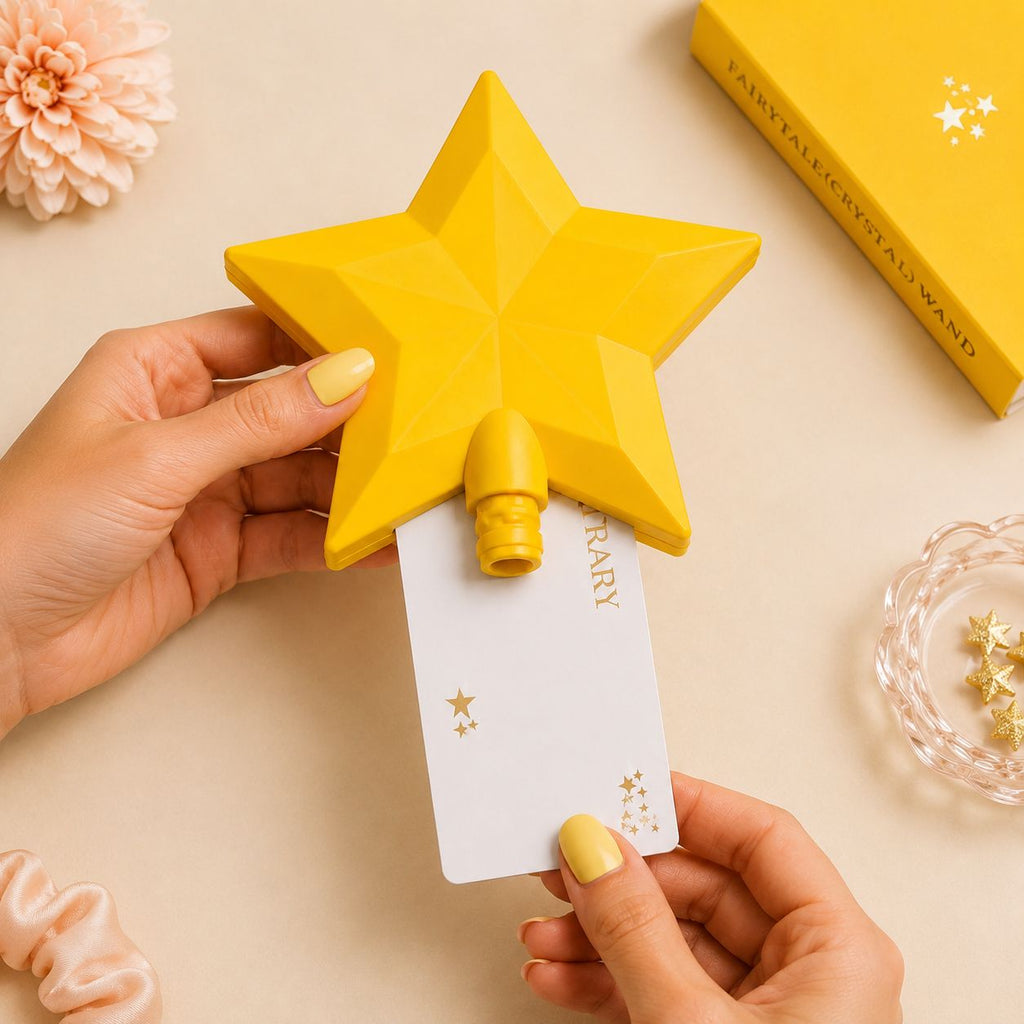 Star Swipe Wand Card Holder