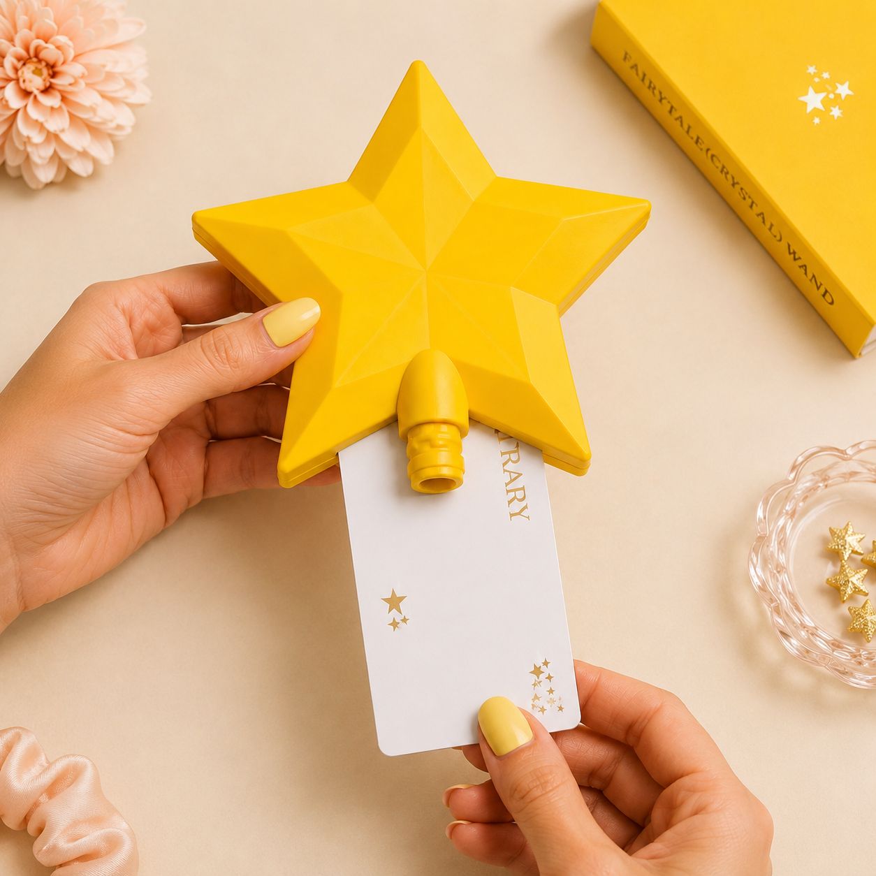 Star Swipe Wand Card Holder