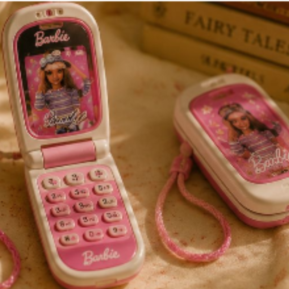 Barbie Flip Phone