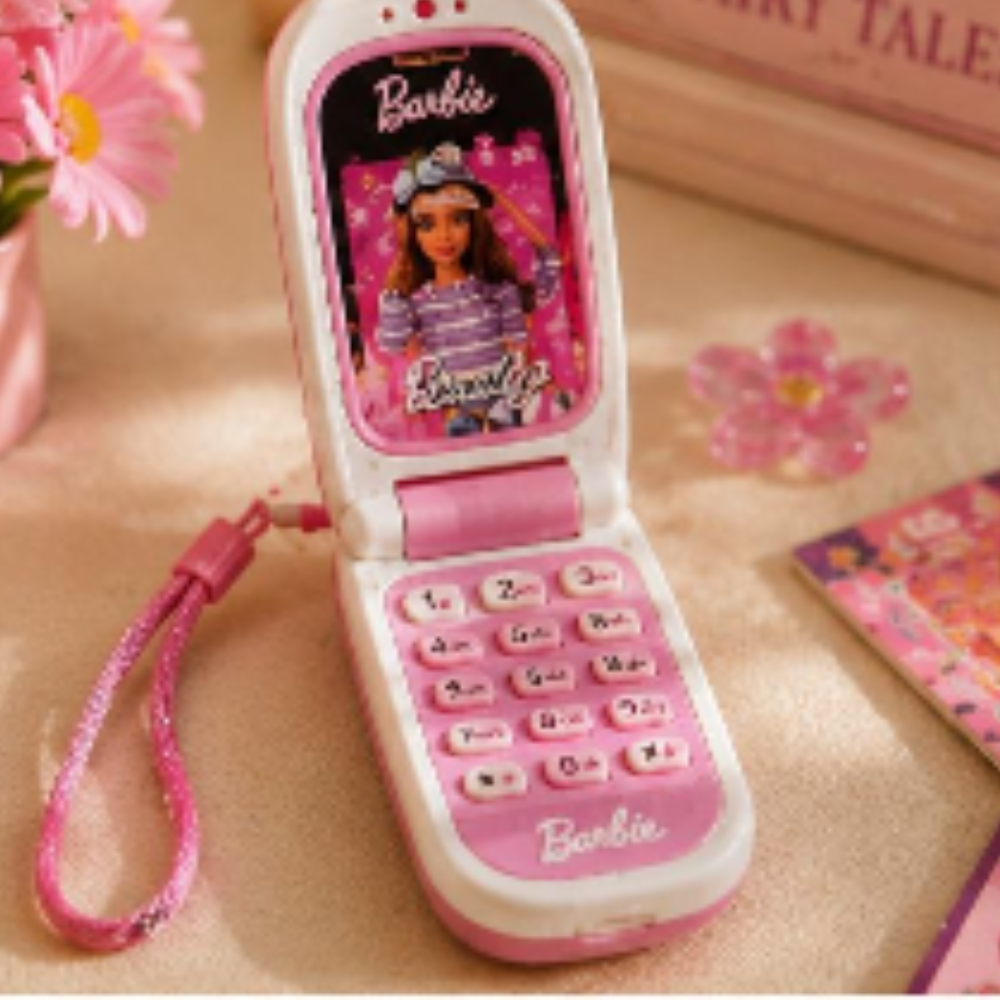 Barbie Flip Phone