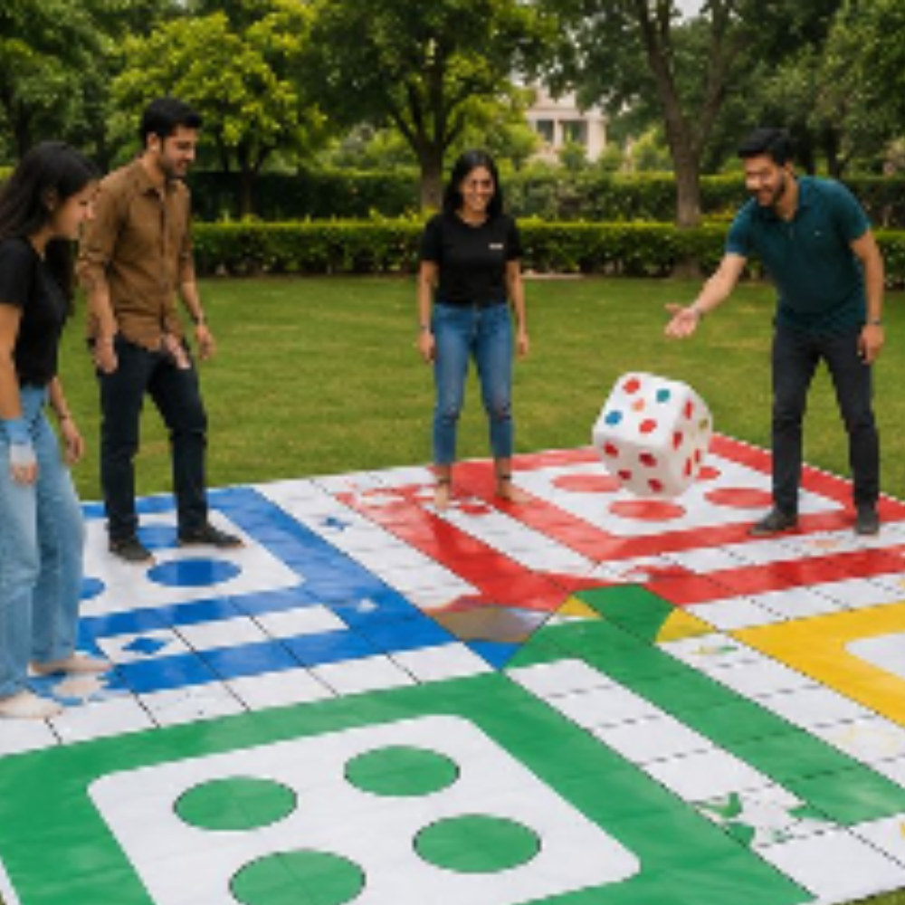 Giant Human - Sized Ludo Mat
